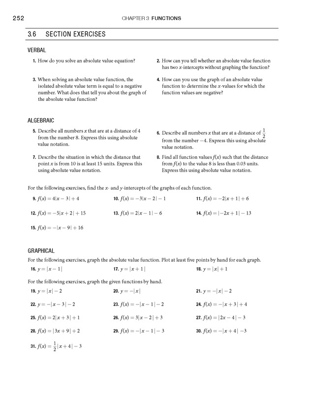 Algebra and Trigonometry - Front Matter 270